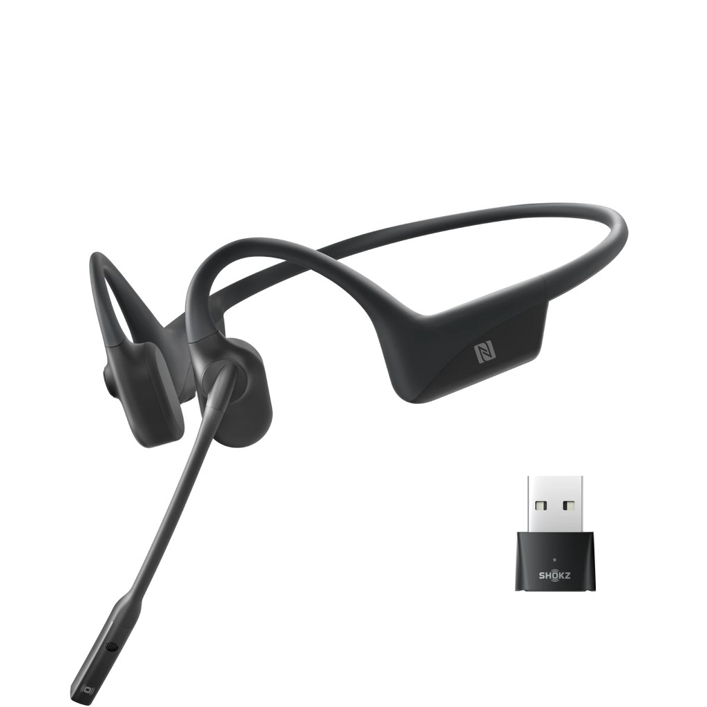 Kufje SHOKZ OpenComm UC USB-C, të zeza
