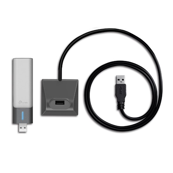 Përshtatës Wi-Fi TP-Link TX20UH, USB, AX1800, i zi