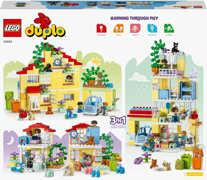 Set LEGO® DUPLO® 10994 Family House 3 in 1
