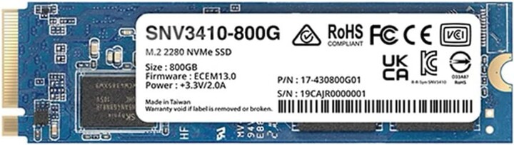 Disk Synology SNV3410, M.2 - 800GB