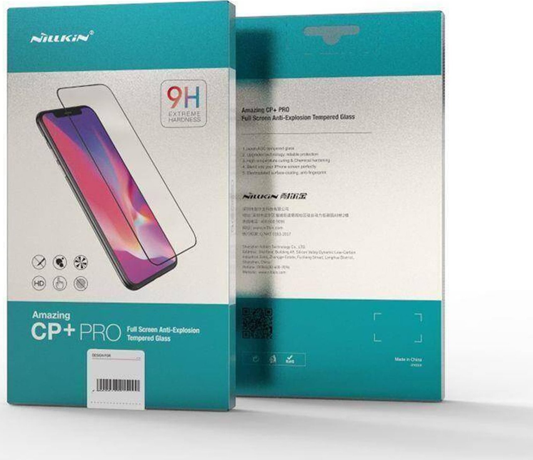 Заштитен сет за екран и камера, калено стакло 0.3mm, 2.5D, проѕирен