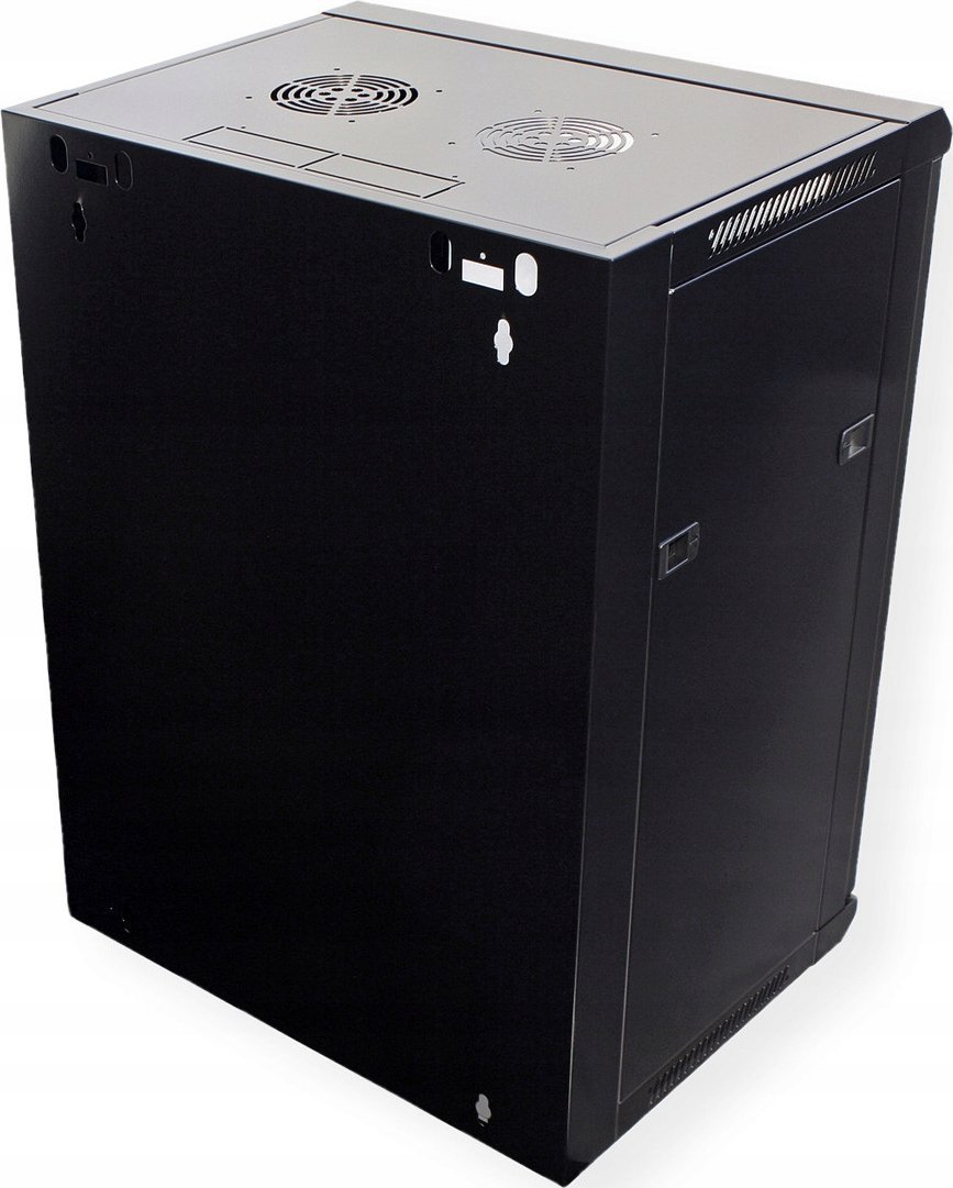 Kabinet rrjeti VALUE 15U, montim në mur, 19", i zi