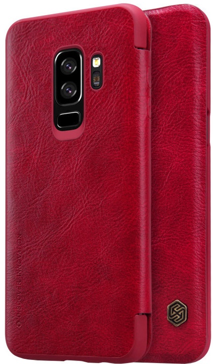 Këllëf Nillkin Qin Book për Samsung G965 Galaxy S9 Plus, kuq