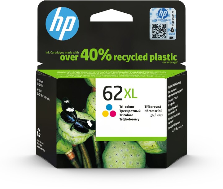 Ngjyrë HP C2P07AE nr.62XL