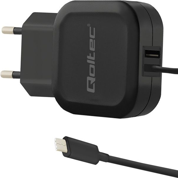 Karikues Qoltec 50190, 1x USB-A, 3.4A, i zi