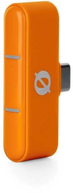 Mikrofon pa tela Røde Wireless Micro, USB C, 21 orë bateri, portokalli