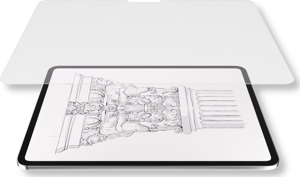 Mbrojtës ekrani Next One Scribble, teksturë letre, për iPad Pro M4 13"