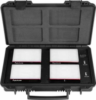 Set llampa studio LED Aputure MC Travel Kit, 4 copë, me kontroll aplikacioni, shumëngjyrëshe