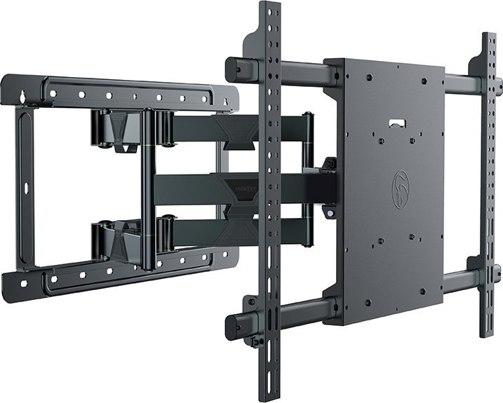 Mbajtëse muri për TV Hagor BrackIT XXL HD II, 65-98", rrotullim dhe anim, e zezë