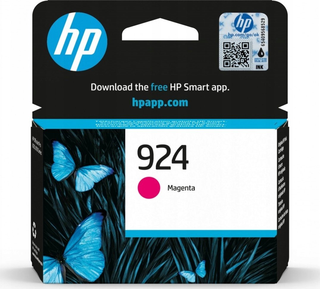 Кертриџ боја HP 924 Magenta 4K0U4NE, оригинален, до 400 страници