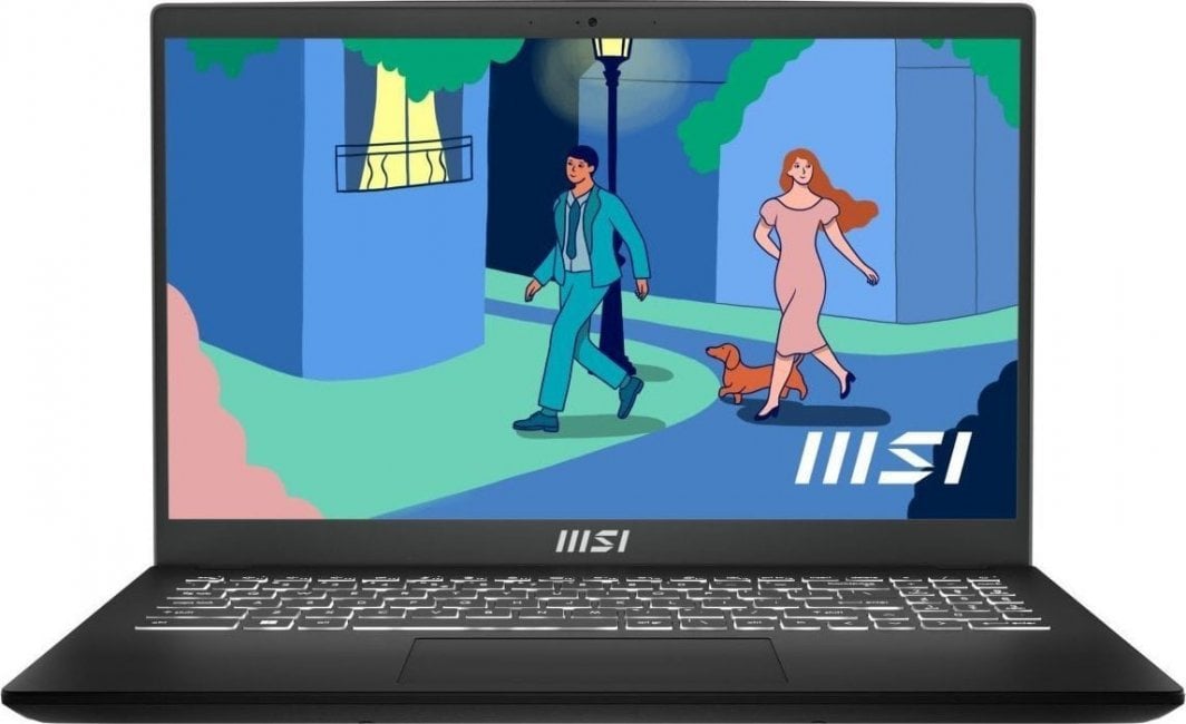 Laptop MSI Modern 15 B12MO-686PL, 15.6", Intel Core i7 1255U, 16 GB RAM, 512 GB SSD, i zi