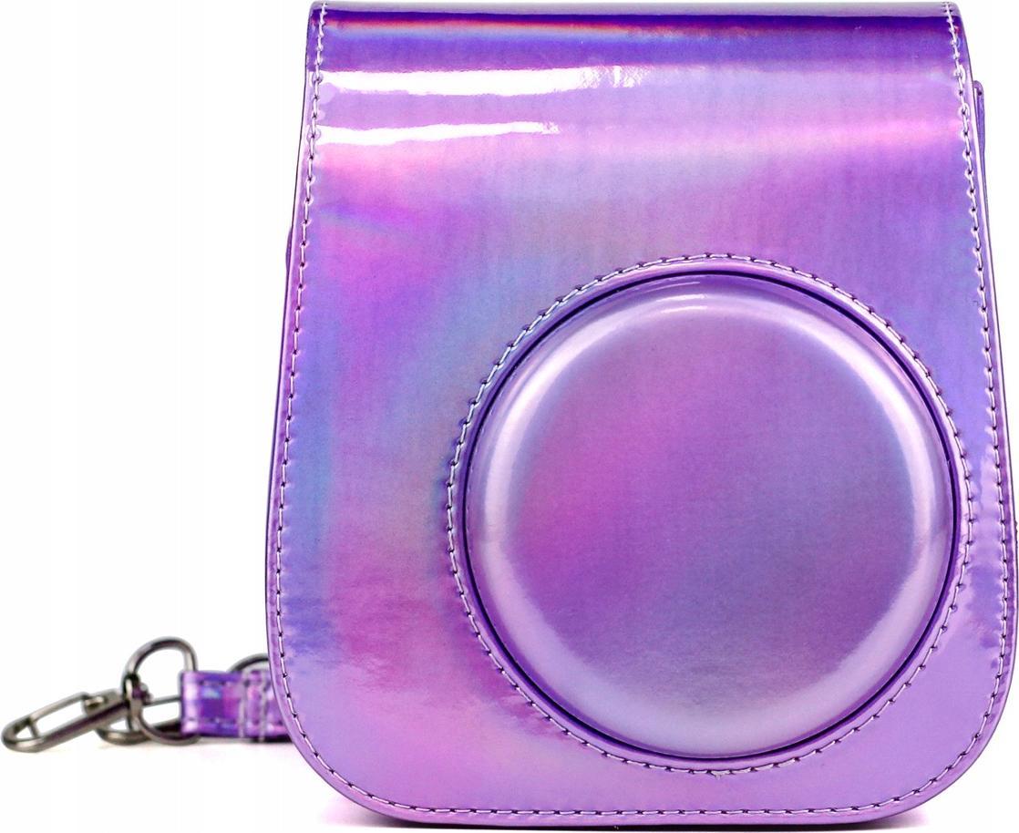 Set aksesorësh LoveInstant 8in1 për Fujifilm Instax Mini 11, çantë dhe album foto, vjollcë me shkëlqim