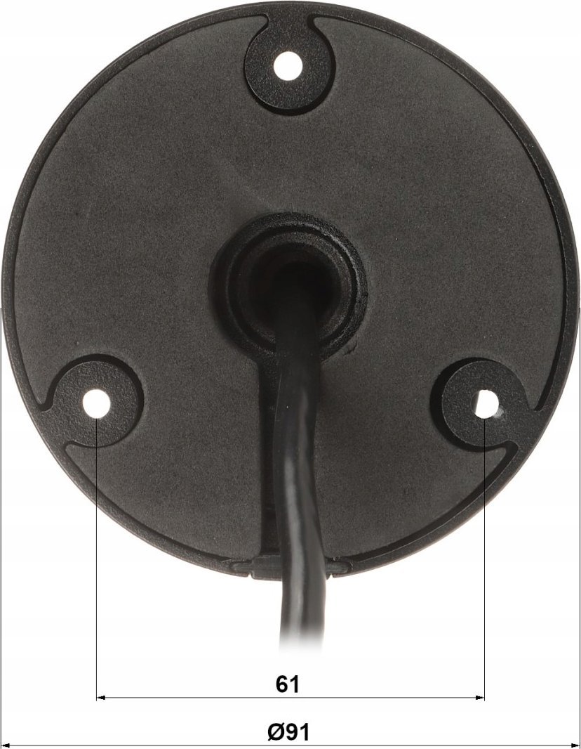 Kamerë IP Dahua IPC-HFW2841T-ZAS-27135, 8MP 4K, PoE, e zezë