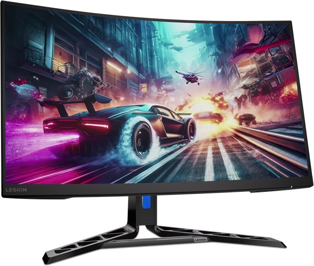 Monitor gaming Lenovo Legion R32QC 30, 31.5", QHD 2560x1440, 180Hz, i zi