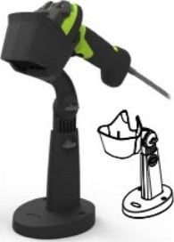 Mbajtëse pasive për skaner barkodi Zebra STND-AS0036-07, e zezë