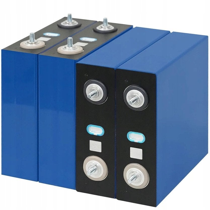 Set bateri LiFePO4 12V 90Ah, 4 qeliza, për kamper dhe anije