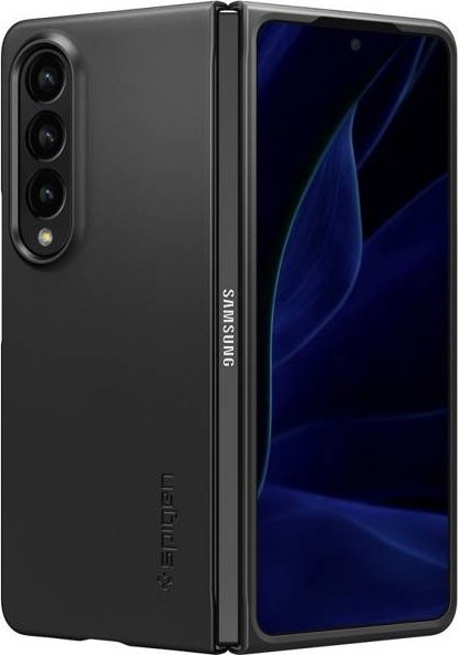 Mbështjellës telefoni Spigen Air Skin Samsung Galaxy Z Fold 4, polikarbonat i hollë, i zi