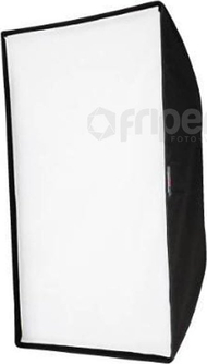 Softbox Aurora Lite Bank LBDR 1420S, 140 x 200 cm, drejtkëndor, i argjendtë