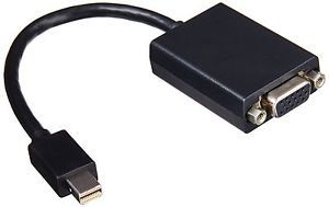 Përshtatës Lenovo AV DisplayPort Mini - D-Sub (VGA), i zi
