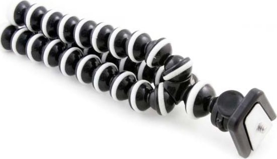 Mbajtës telefoni për DSLR, rrotullim 360°, hot shoe, i zi