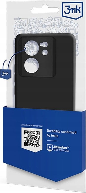 Kapar telefoni 3MK Matt Case, për Xiaomi 13T Pro, TPU, i zi mat