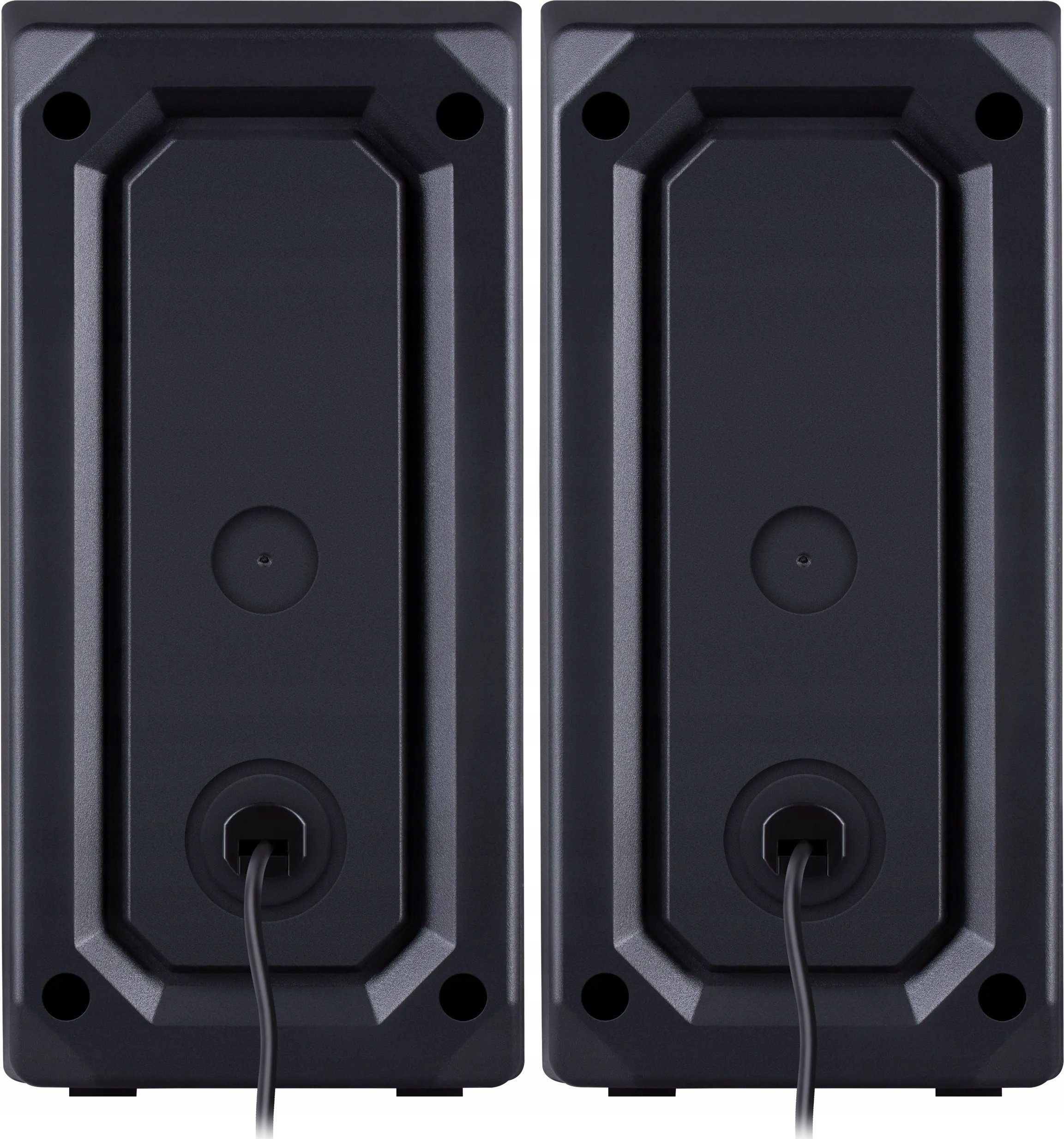 Altoparlantë Defender Stellar, 2.0, 6W, me ndriçim, të zinj