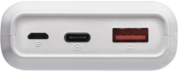 PowerBank Emos AlphaQ, 20000 mAh, i bardhë