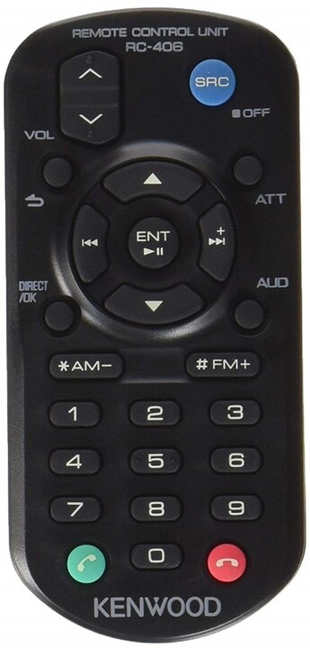 Radio Kenwood KMM-106, për makinë