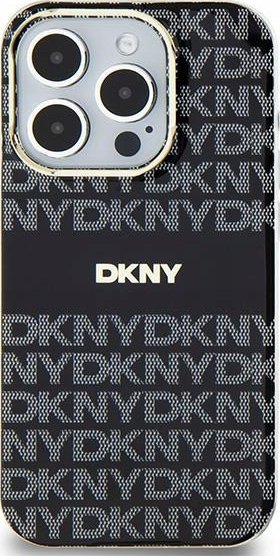 Mbulesë telefoni DKNY DKHMP14SHRHSEK, për iPhone 14 15 13 6.1", hardcase, e zezë