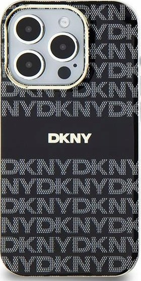 Mbulesë telefoni DKNY DKHMP14SHRHSEK, për iPhone 14 15 13 6.1", hardcase, e zezë