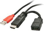 Përshtatës Lindy USB to HDMI, i zi
