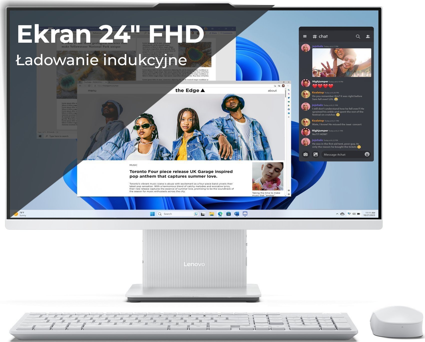 Kompjuter All in One Lenovo IdeaCentre AIO 24IRH9, 23.8" FHD, Core i5 16GB 1TB SSD, gri