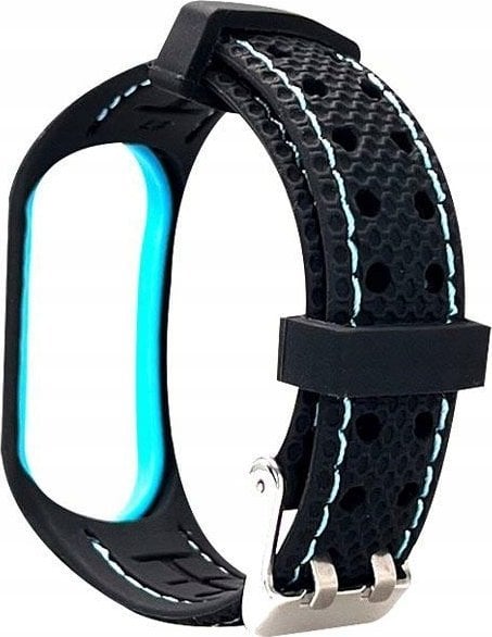 Rrip dore Beline për Xiaomi Mi Band 7 Sport, silikon, i zi kaltër