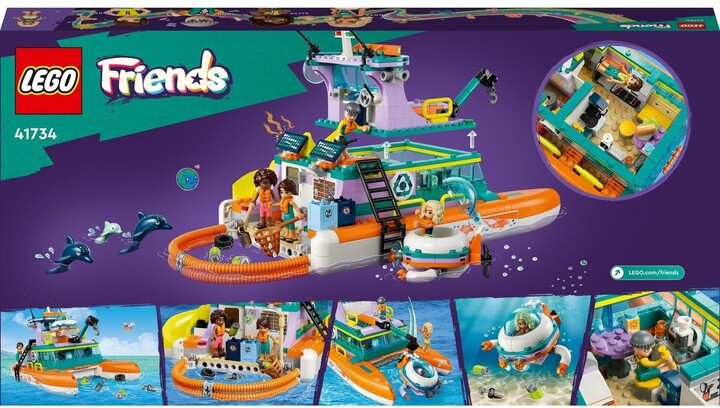 Set LEGO® Friends 41734 Sea Rescue Ship