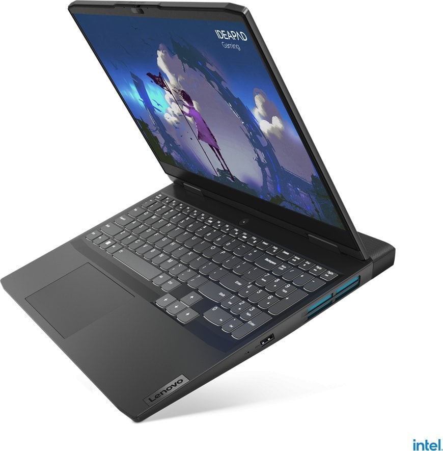 Laptop Lenovo IdeaPad Gaming, 15.6", Intel Core i7 12650H, 16 GB RAM, 512 GB SSD, Nvidia GeForce RTX 3060, i hirtë