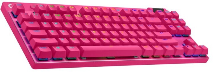 [OUTLET] Tastierë Logitech G Pro X TKL Lightspeed, GX Brown, US, rozë