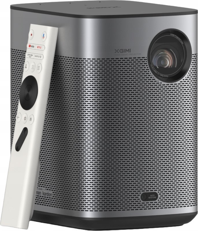 Projektor portativ Xgimi Halo+ GTV, Full HD 1080p, Google TV, gri