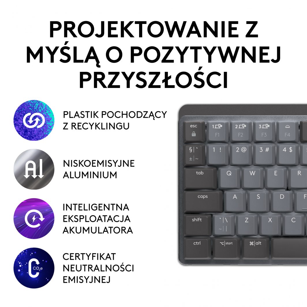 Тастатура Logitech MX Mechanical Mini