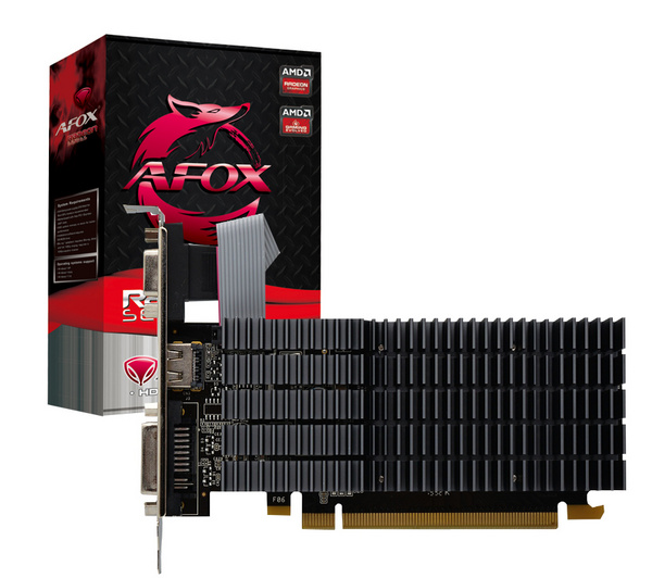 Kartelë grafike AFOX Radeon R5 230 1GB DDR3 AFR5230-1024D3L9-V2