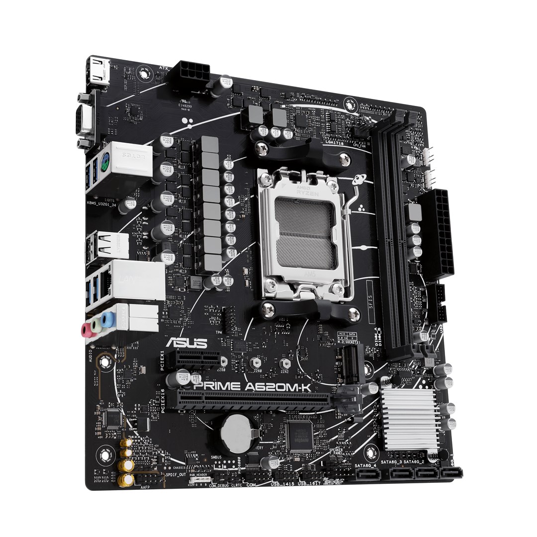 Pllakë amë ASUS PRIME A620M-K AMD A620 Socket AM5 micro ATX