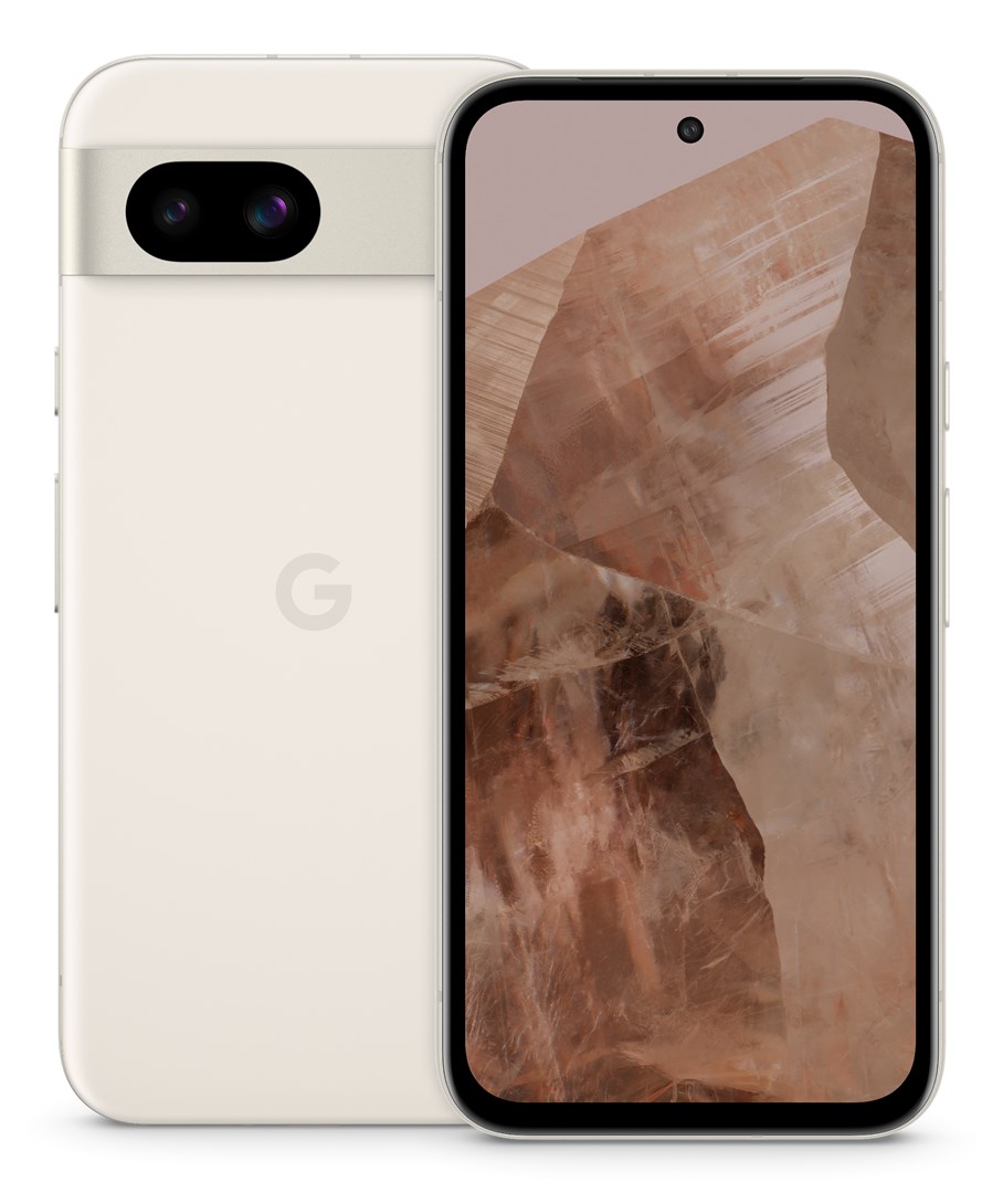 Celular Google Pixel 8a, 6.1", 8GB RAM, 128GB, Tensor G3, i bardhë porcelan
