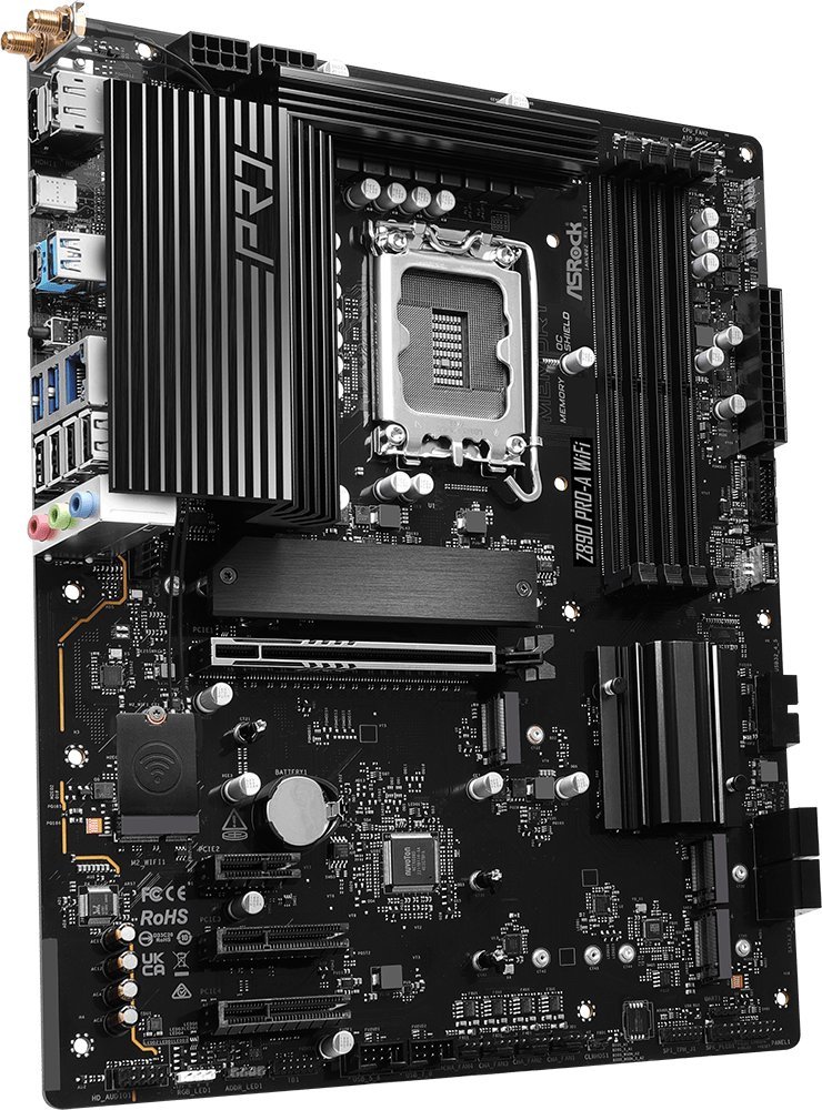Pllakë amë ASRock Z890 Pro-a WiFi, DDR5, PCIe 5.0, ATX