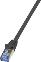 Kabllo Patch LogiLink CAT7 S/FTP Primeline PIMF, 10m, e zezë