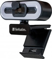 Webcam Verbatim 49579, Full HD 1080p, USB 2.0, e zezë