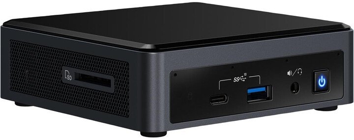 Mini kompjuter Intel NUC 10i7FNKPA, Intel Core i7, 8GB DDR4 RAM, 256GB SSD, Intel UHD Graphics, i hirtë
