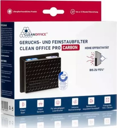 Filtër pluhuri për printer Riensch & Held Clean Office, karbon aktiv, 150x120x50mm