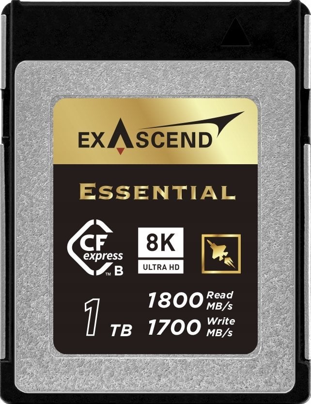 Kartë memorie Exascend CFexpress Type B Essential Series, 1TB, PCIe 3.0 NVMe