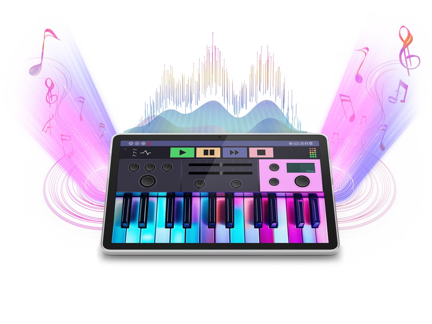 Tablet Lenovo Tab Mediatek, 10.1", 128 GBRAM, 4 GBSSD, i hirtë