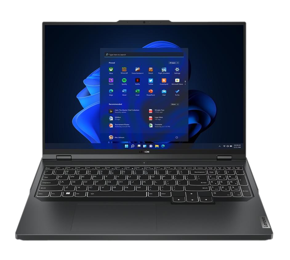 Laptop Lenovo Legion Pro 5, 16", AMD Ryzen 5, 16 GB RAM, 512 GB SSD,NVIDIA GeForce RTX 4050, i hirtë