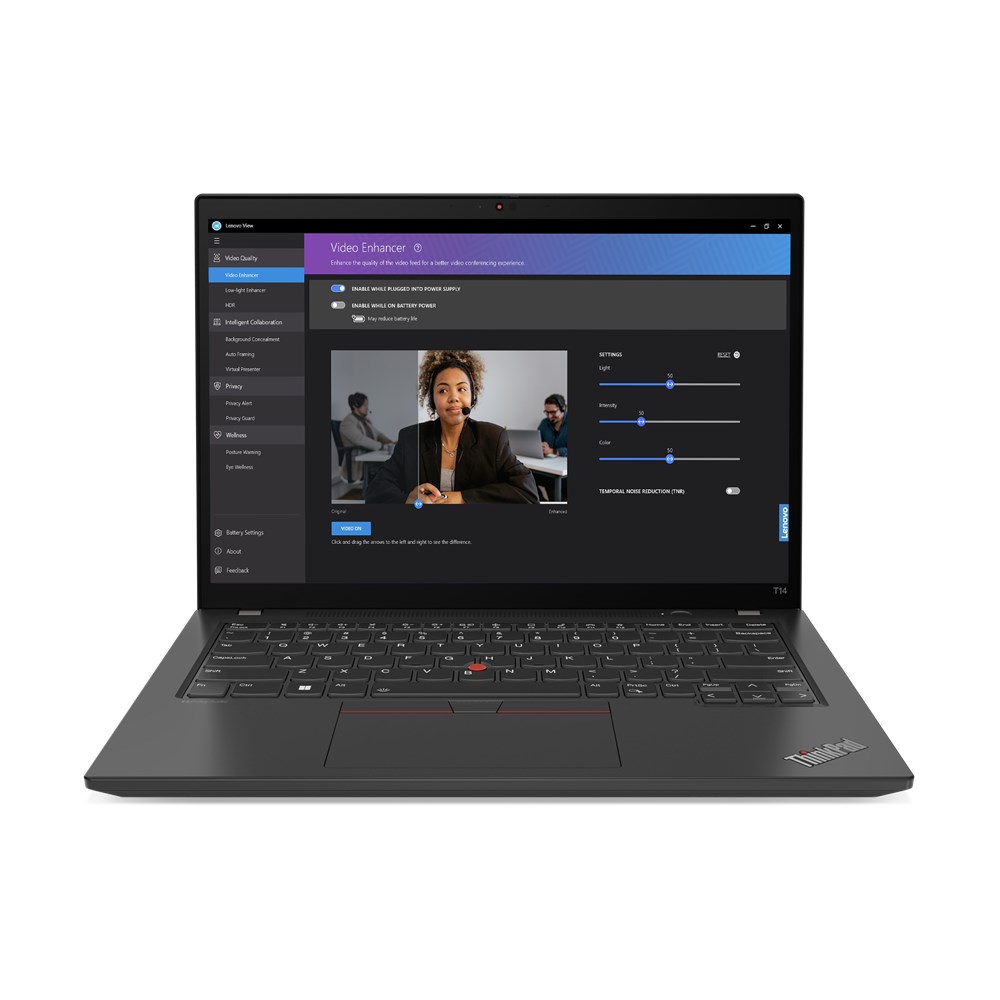 Лаптоп Lenovo ThinkPad T14, 14", Intel i5-1335U, 16 GB RAM, 512 GB SSD, црн